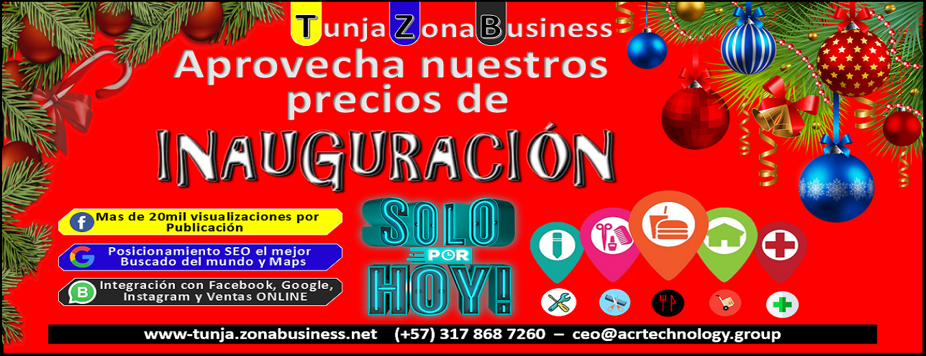 Hola, Tunja Zona Business